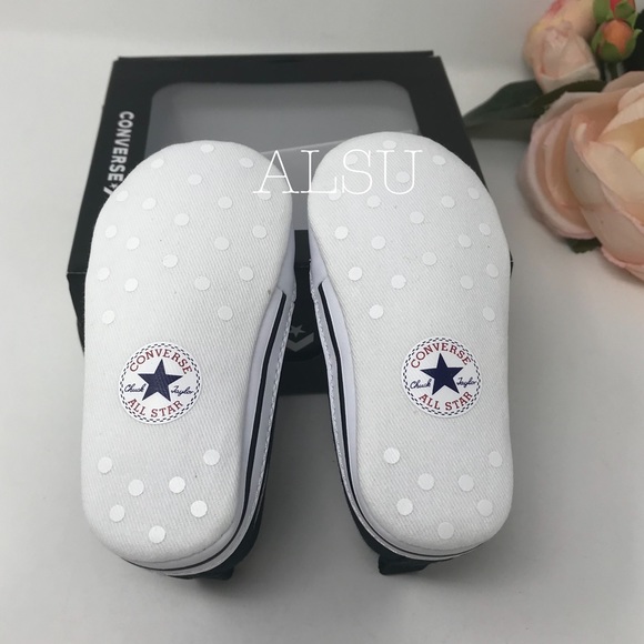 Converse Chuck Taylor First Star HI Black, crib - Picture 6 of 7